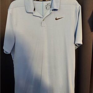 Nike Men's Sky Blue Polo Shirt
